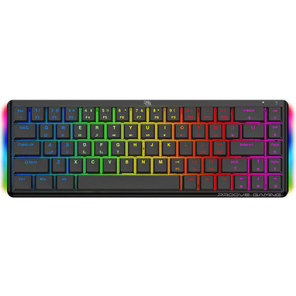 Teclado Gaming Wireless Proove AFK, RGB, BT / Wi-Fi / Com fios, 1.5m, Preto WKAFKEN22001