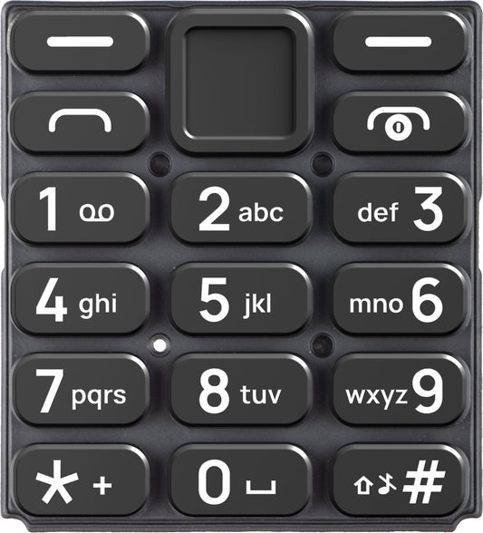 Teclado Latina HMD 105 4G, Preto, Service Pack 5010001015SH0