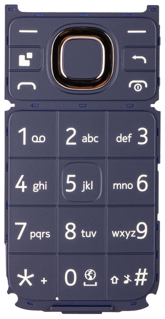 Teclado Latino HMD 2660 Flip, Roxo, Service Pack 5010001250SH0