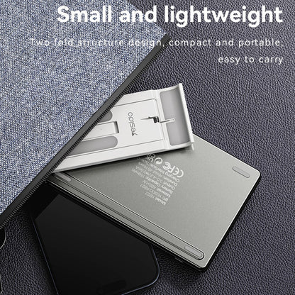 Teclado Dobrável Bluetooth Yesido KB27, Preto