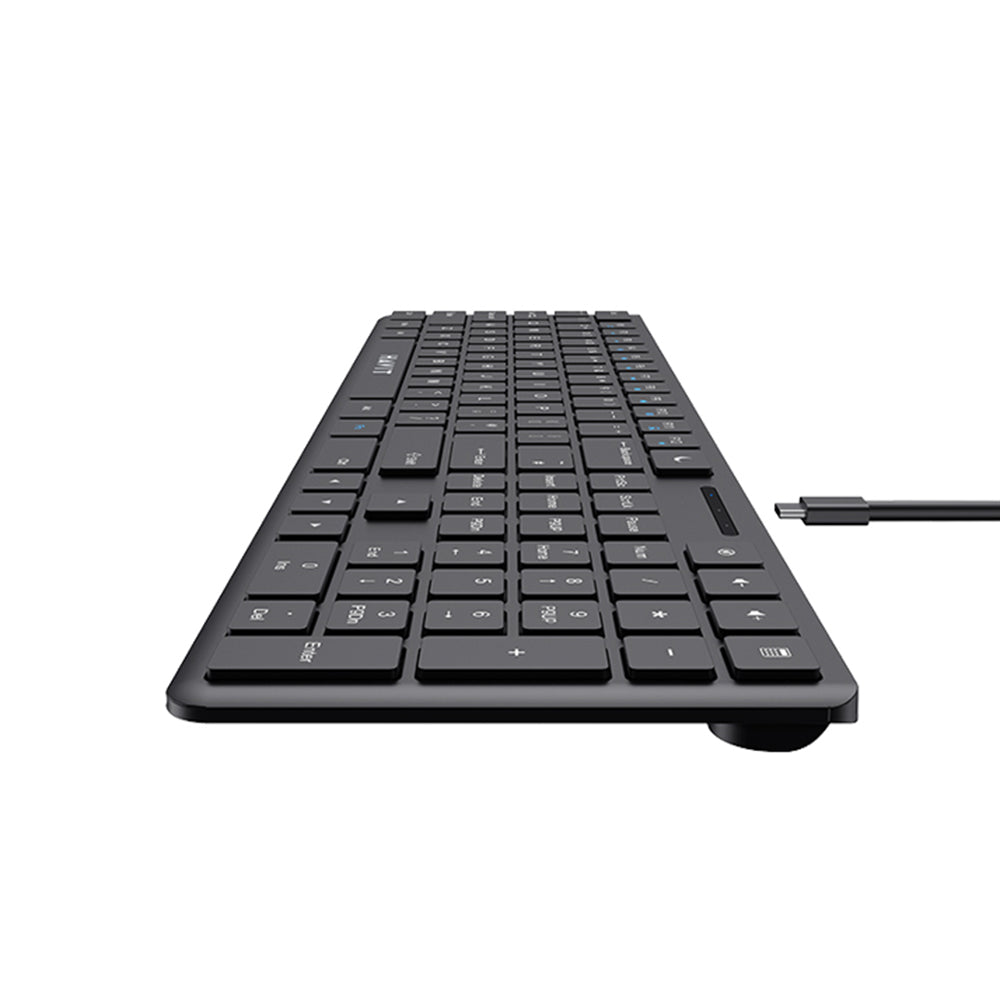 Teclado Wired USB HAVIT KB252, USB-C, 1.5m, Preto