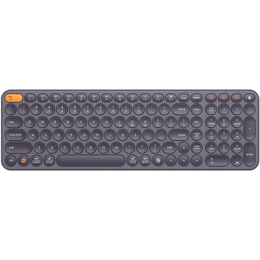 Teclado sem fios Baseus K01B Tri-Mode, BT / Wi-Fi, cinzento B009009555550483333-00