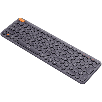 Teclado sem fios Baseus K01B Tri-Mode, BT / Wi-Fi, cinzento B009009555550483333-00