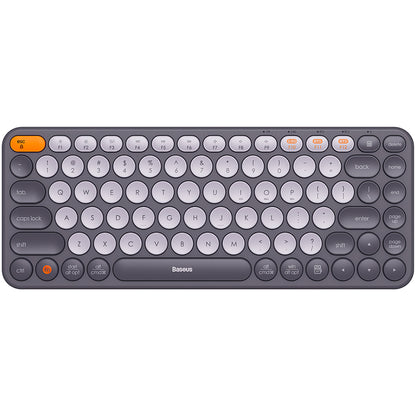 Teclado sem fios Baseus K01A Tri-Mode, BT / Wi-Fi, cinzento B009009555550383333-00