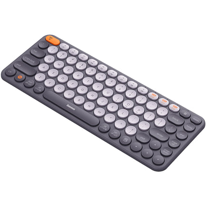 Teclado sem fios Baseus K01A Tri-Mode, BT / Wi-Fi, cinzento B009009555550383333-00