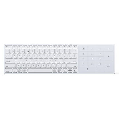 Teclado Wireless DUX DUCIS LK, BT / Wi-Fi, Branco