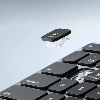 Teclado Wireless DUX DUCIS LK, BT / Wi-Fi, Branco