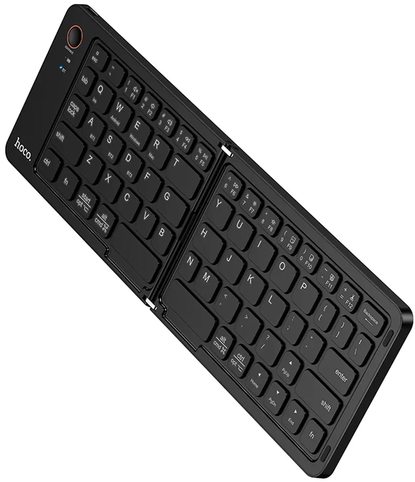 Teclado Dobrável Bluetooth HOCO GM71 Foldable, Preto