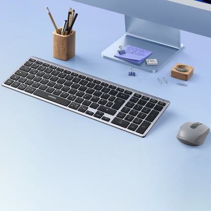 Teclado Wireless UGREEN K552 (75163), BT / Wi-Fi, Preto