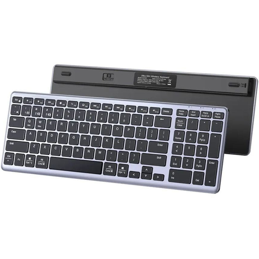 Teclado Wireless UGREEN KU005, BT / Wi-Fi, Cinzento