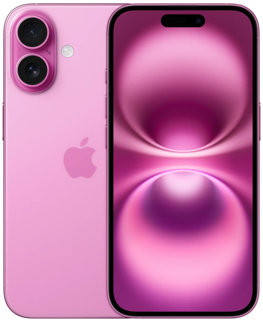 Telemóvel Apple iPhone 16, 128GB, Rosa Índia Spec MYEA3HN/A