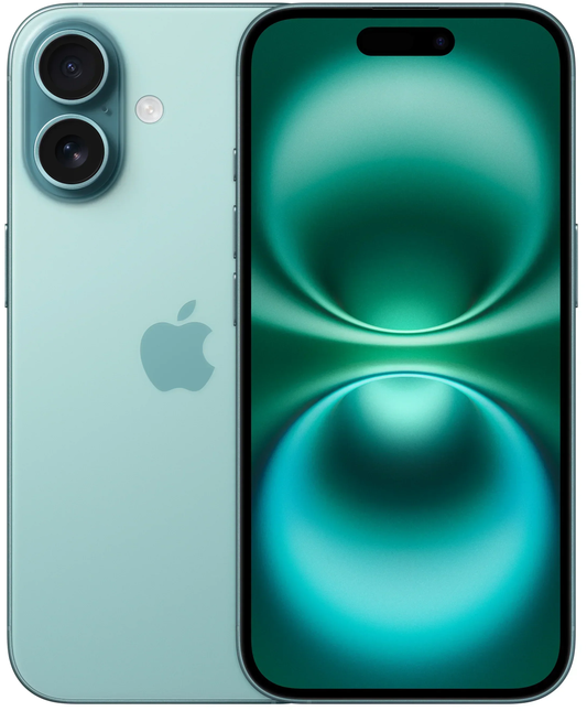 Telemóvel Apple iPhone 16, 128GB, Teal India Spec MYED3HN/A