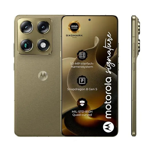Telemóvel Motorola Signature 5G, 512GB, 16GB, Pantone Olive PBAB0003SE