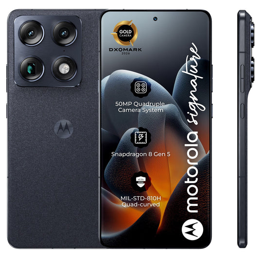 Telemóvel Motorola Signature 5G, 512GB, 16GB, Pantone Carbon PBAB0002SE