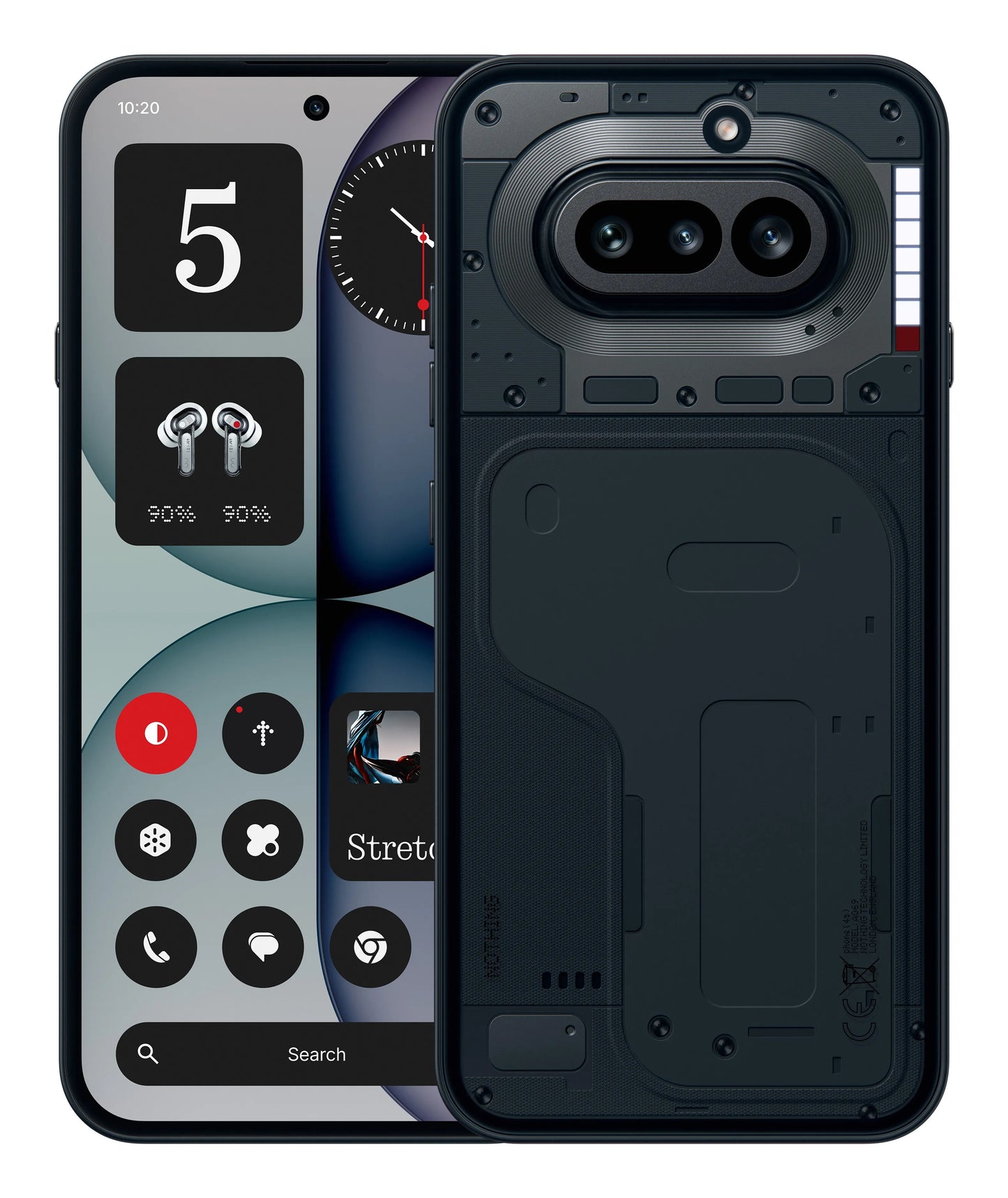 Nothing Phone (4a) Mobile Phone, 256GB, 12GB, Black A10400276