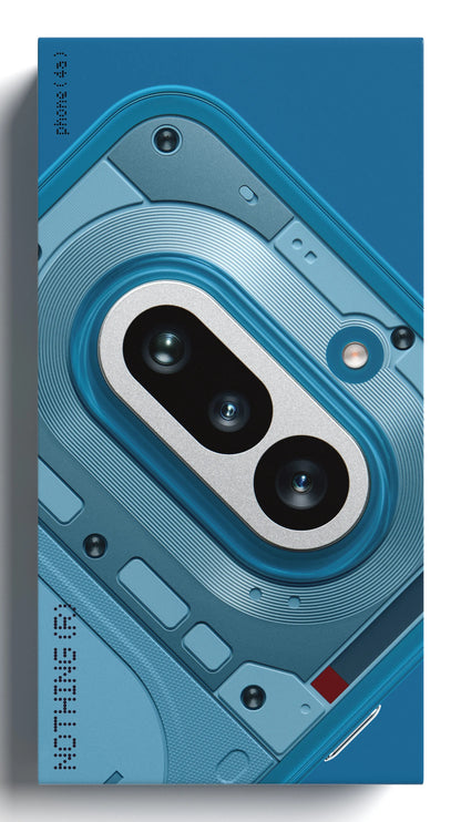 Nothing Phone (4a) Mobile Phone, 256GB, 12GB, Blue A10400281