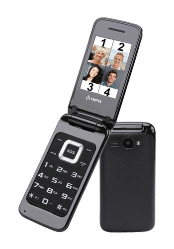 Telemóvel Olympia Luna Dual SIM, Preto 2210
