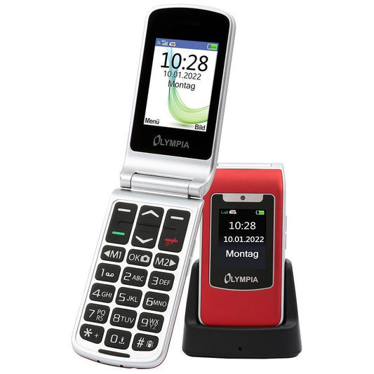 Telemóvel Olympia Style Duo, 48MB, Vermelho 2298