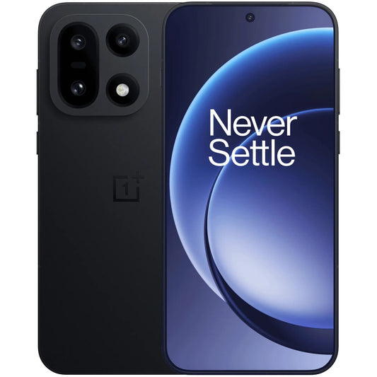 OnePlus 15 5G Dual SIM Mobile Phone, 512GB, 16GB, Infinite Black 5011116286