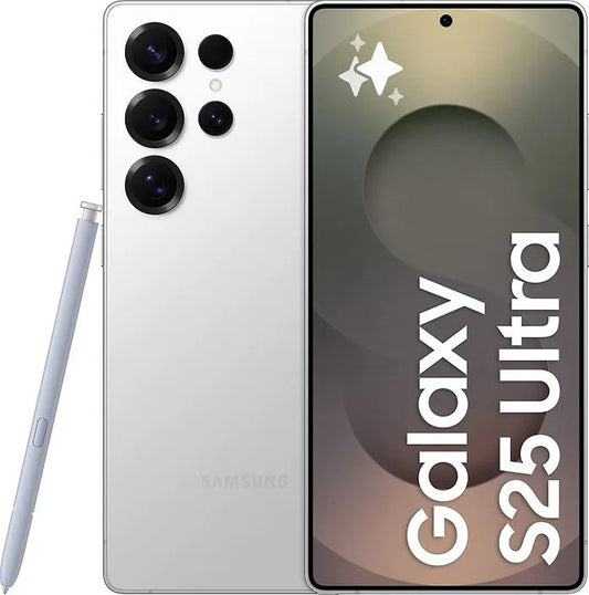 Telemóvel Samsung Galaxy S25 Ultra, 256GB, 12GB, Titanium Whitesilver DACH SM-S938BZSDEUE