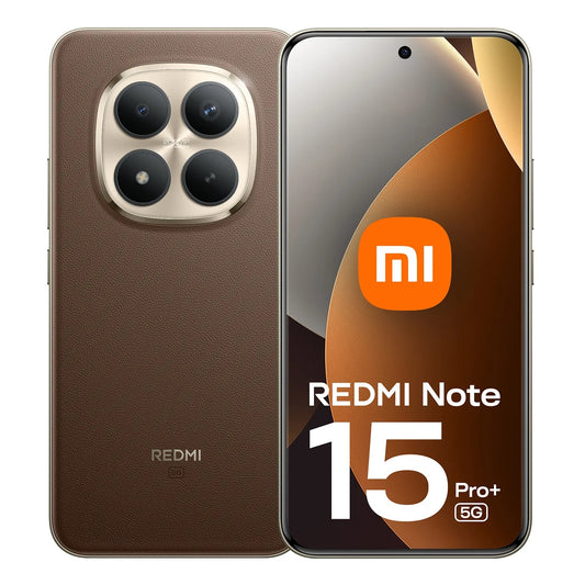 Xiaomi Redmi Note 15 Pro+ 5G Mobile Phone, 256GB, 8GB, Brown MZB0MIGEU