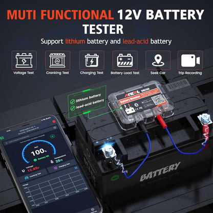 Tester Bluetooth Monitorização Bateria Automóvel Ancel BM200