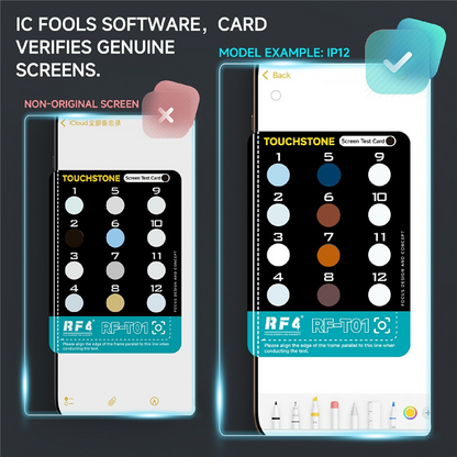 Testador de Polarização de Ecrã RF4 RF-T01 para Apple iPhone 12 - 17 Series