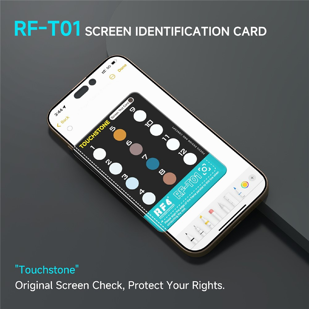 Testador de Polarização de Ecrã RF4 RF-T01 para Apple iPhone 12 - 17 Series
