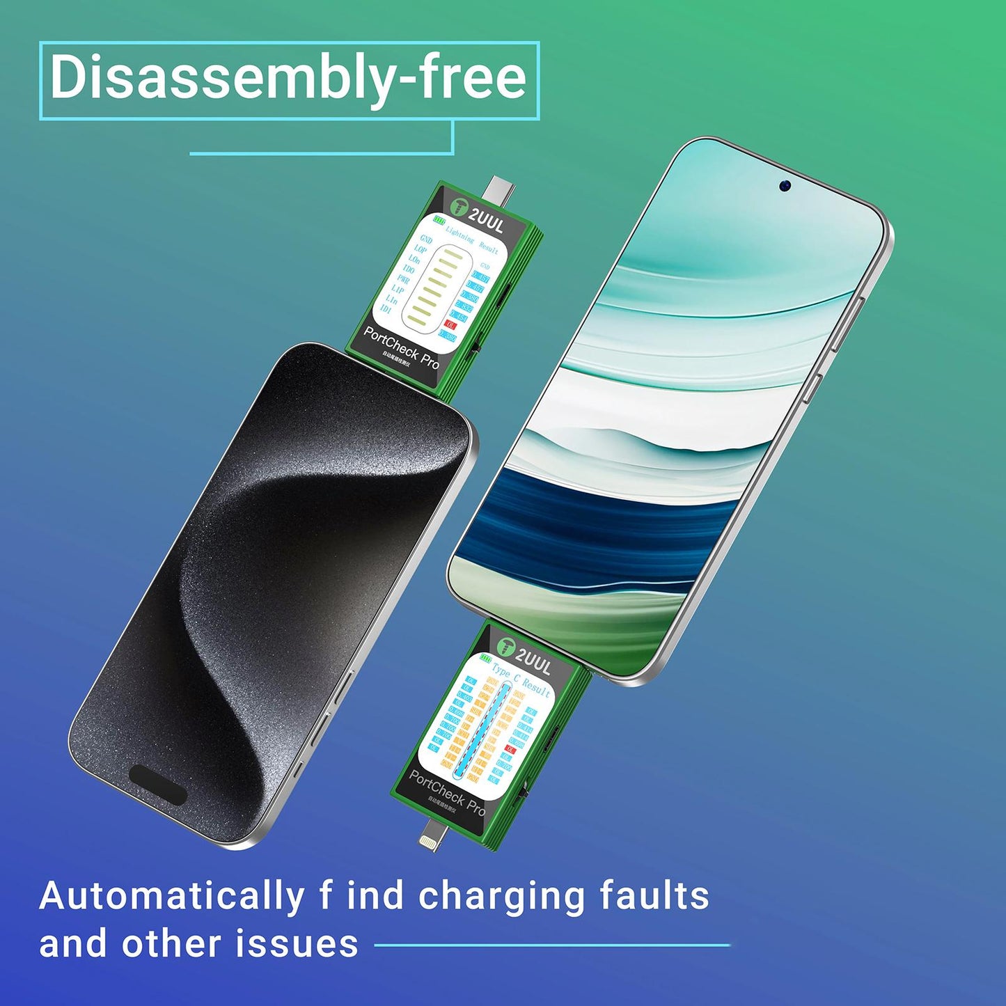 Tester de Serviço 2UUL PW31, Lightning / USB-C