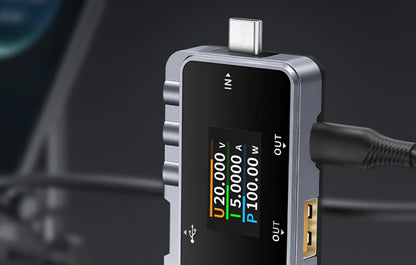 Tester de Serviço Fnirsi FNAC-28, USB-A / USB-C