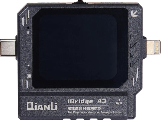 Tester Service QIANLI iBridge A3, Lightning (8 Pinos) / USB-C (24 Pinos)