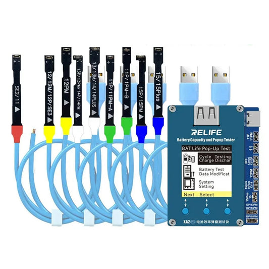 Tester Service Relife XA2 Pro para Bateria Apple iPhone 11 - 15 Series