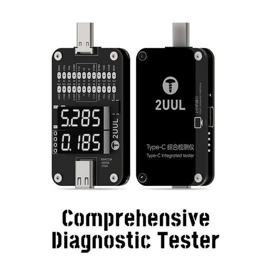 Testador de Voltagem 2UUL PW32, USB-C
