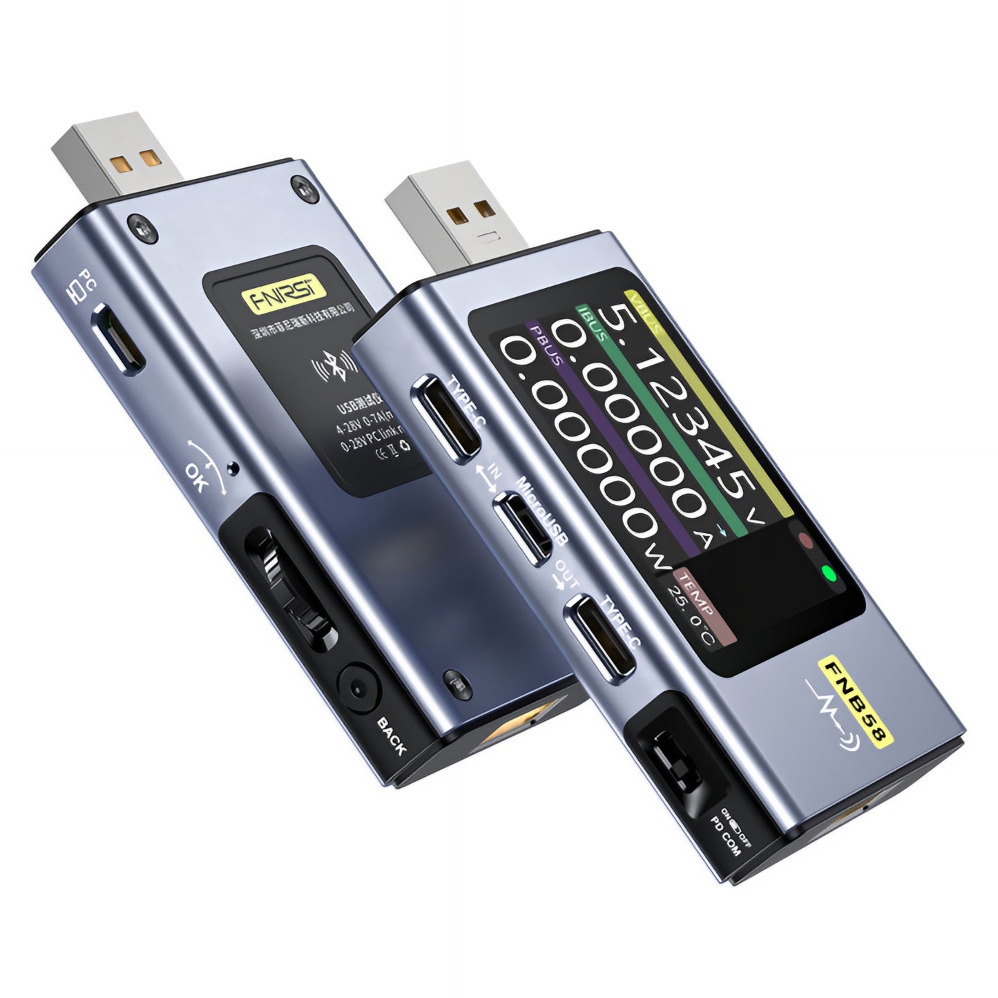 Testador de Voltagem Fnirsi FNB58