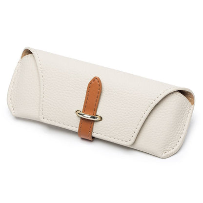 Estojo para Óculos Techsuit ETL3, 170mm x 65mm x 20mm, Creme