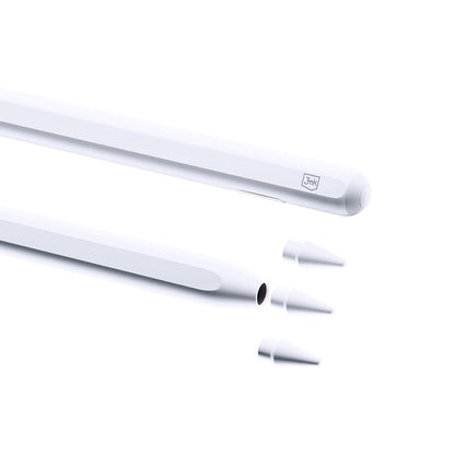 Touch Pen 3MK Wonder para Apple iPad, Versão Ativa, Branco