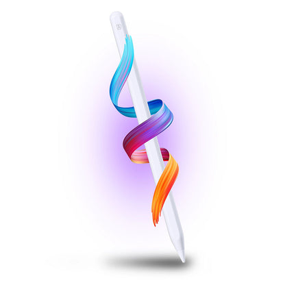 Touch Pen 3MK Wonder para Apple iPad, Versão Ativa, Branco