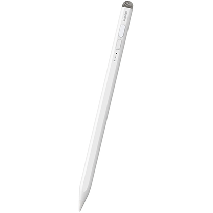 Caneta tátil Baseus Smooth Writing 2 Series para Apple iPad, versão ativa / passiva, branco SXBC060302 