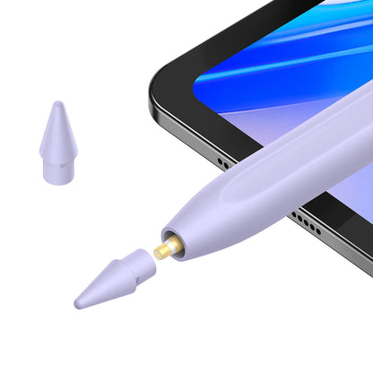 Touch Pen Baseus Smooth Writing 2 Series para Apple iPad, Versão Wireless Ativa, Roxo SXBC060105
