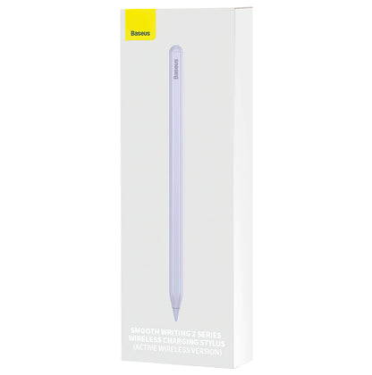 Touch Pen Baseus Smooth Writing 2 Series para Apple iPad, Versão Wireless Ativa, Roxo SXBC060105