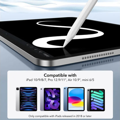 Touch Pen ESR para Apple iPad, Versão Ativa, Branco