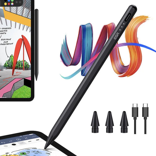 Touch Pen ESR para Apple iPad, Versão Ativa, Preto