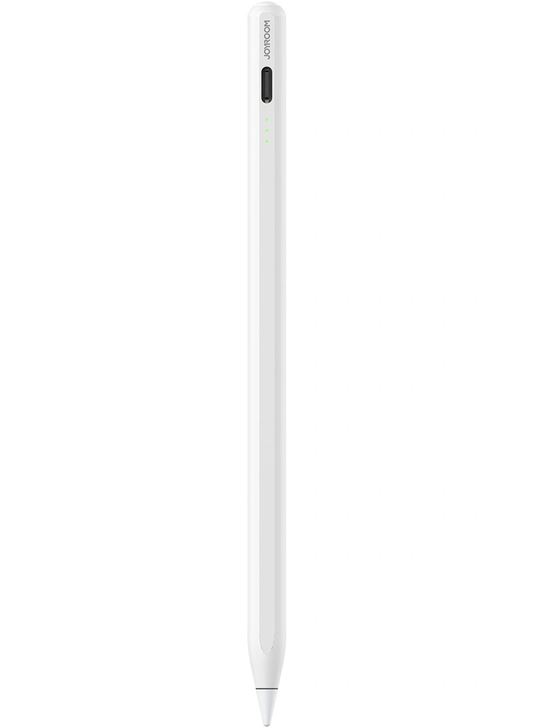 Caneta Touch Joyroom JR-X15 Pro para Apple iPad, Versão Ativa, Branco