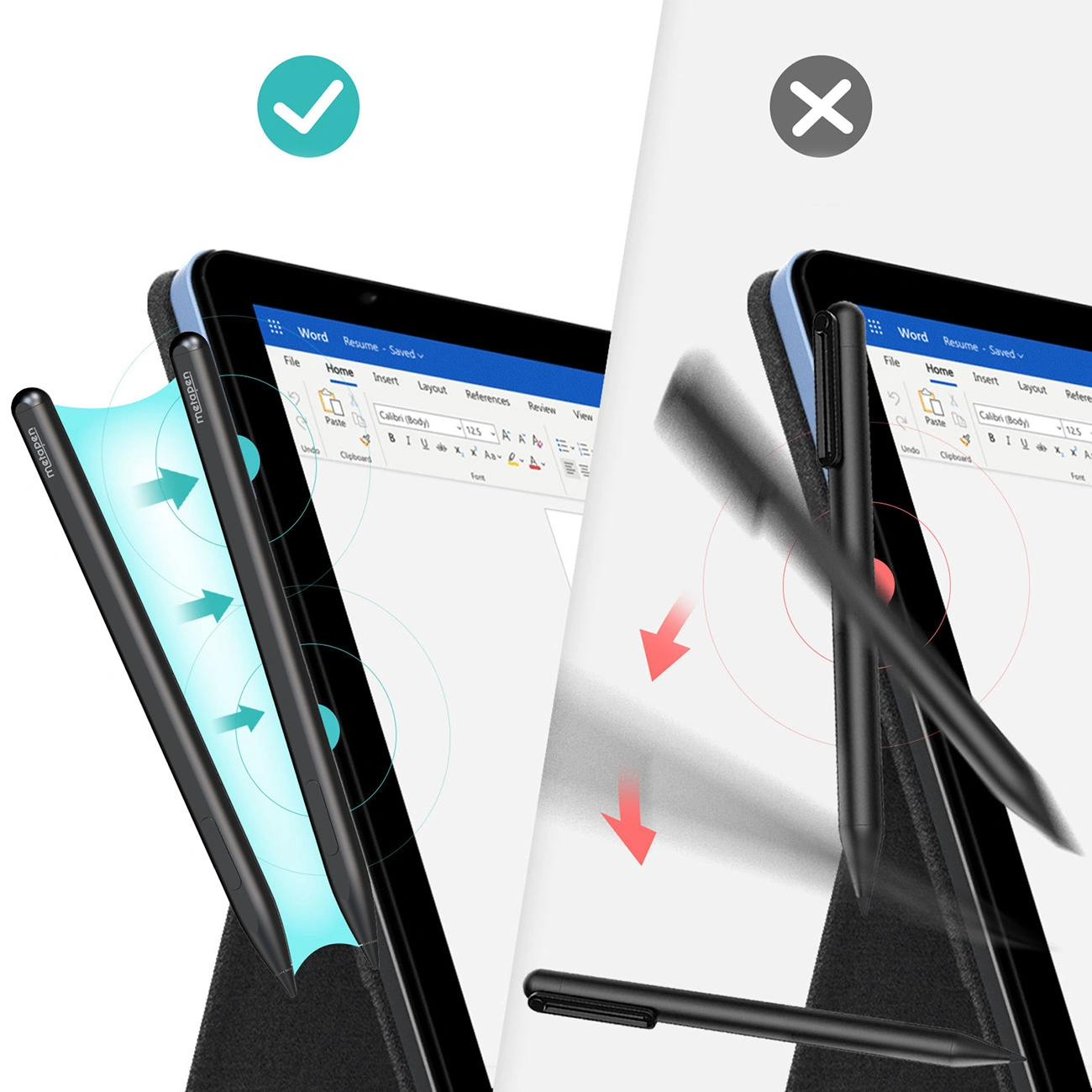 Caneta Touch Metapen M1 para Dispositivos com suporte MPP, Versão Ativa, Preto ME-MPP712