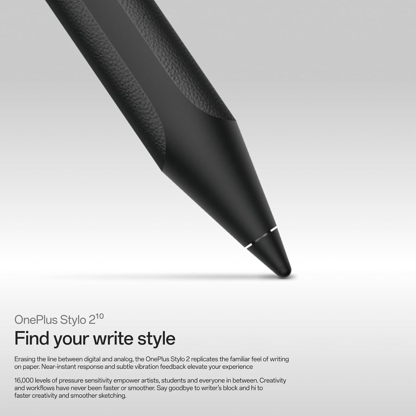 Caneta Touch Stylo 2 para OnePlus Pad 3 / Pad 2 / Pad, Preto 5511100086