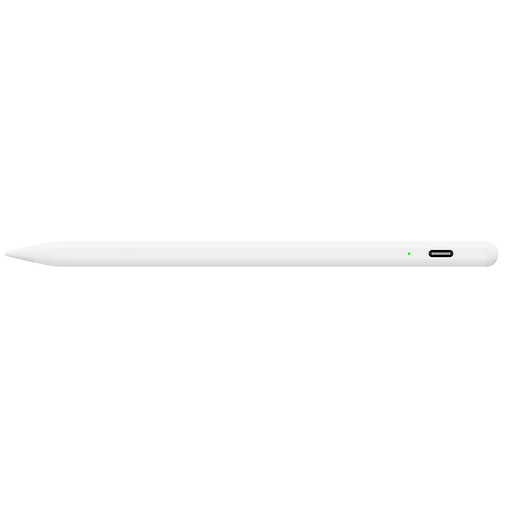 Touch Pen Techsuit AC10-CP para Apple iPad, Versão Ativa, Branco