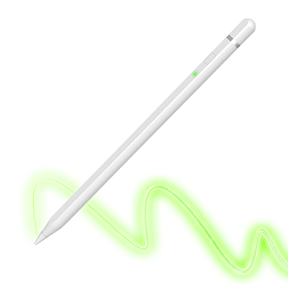 Touch Pen Techsuit AP01 Pro para Apple iPad, Versão Ativa, Branco