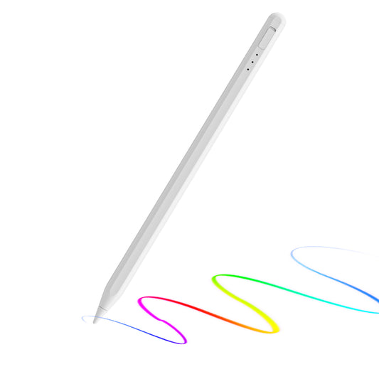 Touch Pen Techsuit AX10-T para Apple iPad, Versão Ativa, Branco
