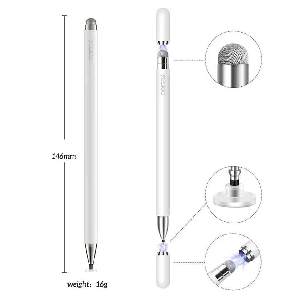 Touch Pen Yesido ST02, Branco