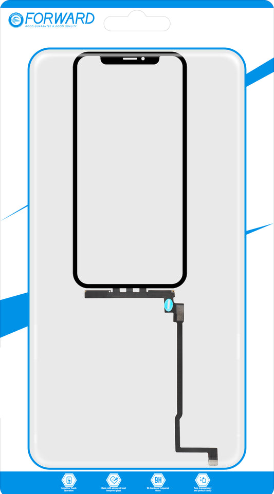 Touchscreen Forward Guard OCA para Apple iPhone 11 Pro, Preto